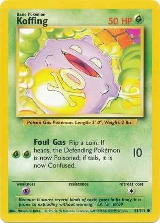 Koffing - Base Set