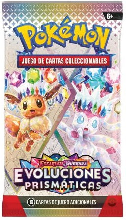 Booster Pack Evoluciones Prismaticas en Español