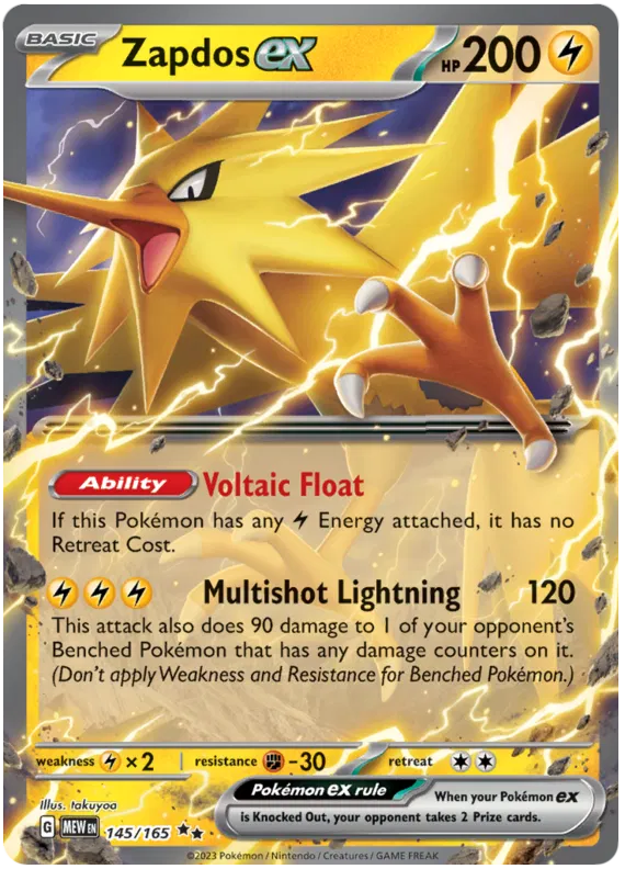 Zapdos EX - Pokemon 151