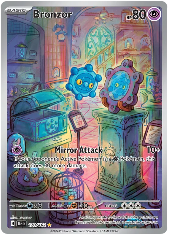 Bronzor Illustration - Temporal Forces