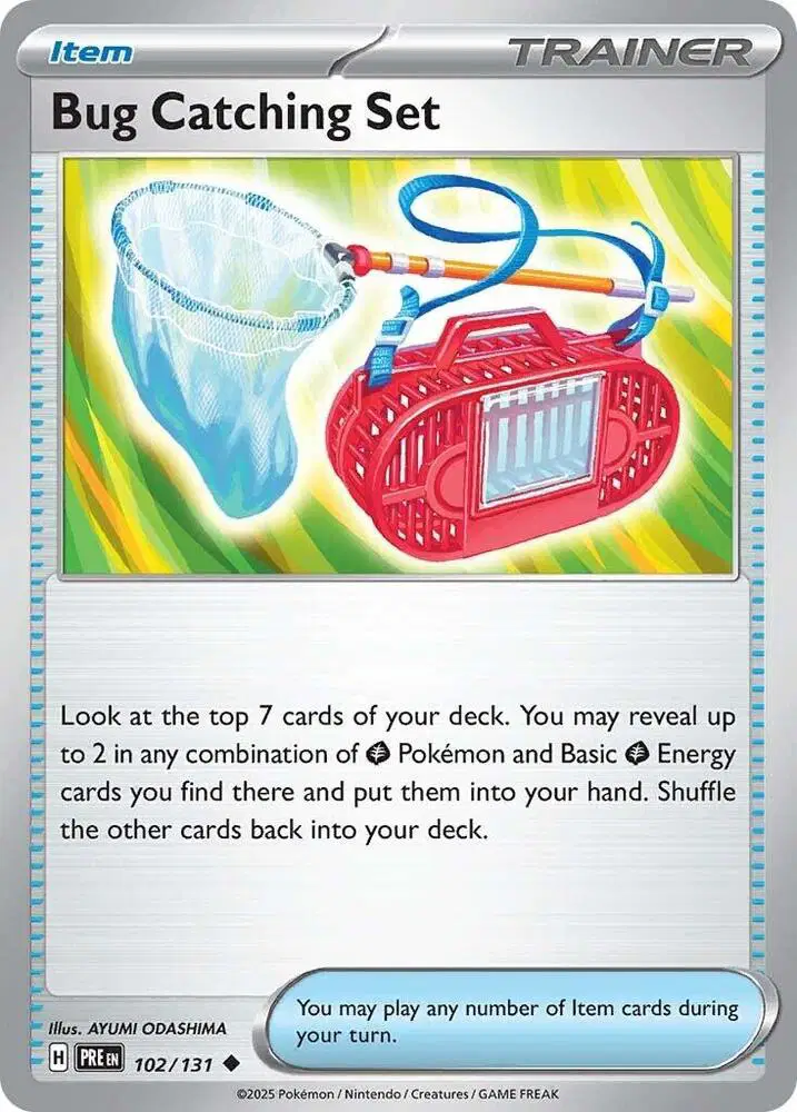 Bug Catching Set Reverse Holo - Prismatic Evolutions