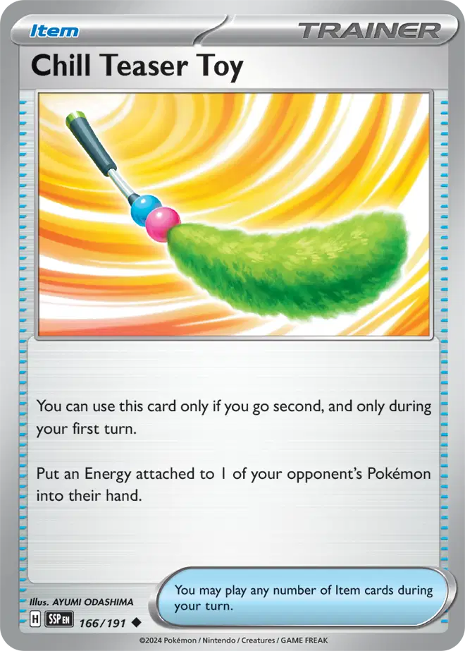 Chill Teaser Toy Reverse Holografico - Surging Sparks