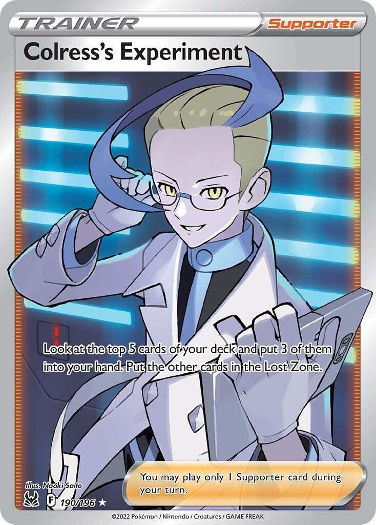 Colress's Experiment Full Art - Lost Origin