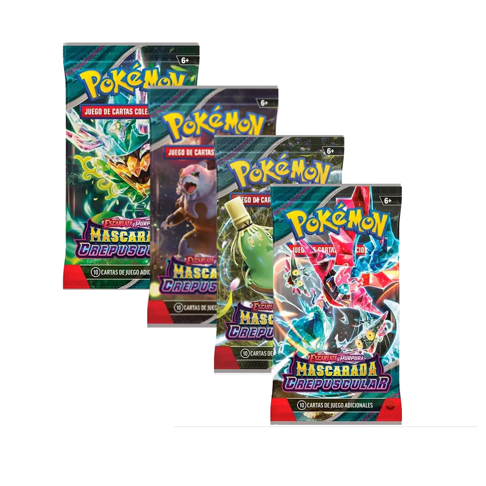 Sobre de Pokemon Mascarada Crepuscular