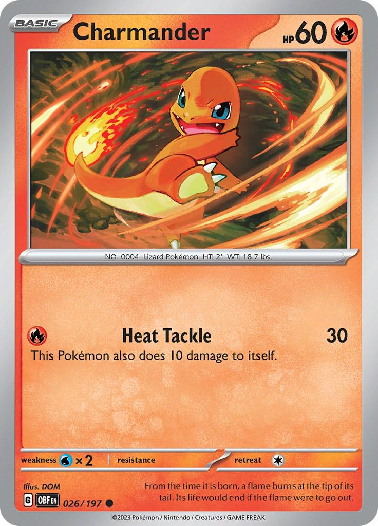 Charmander - Obsidian Flames