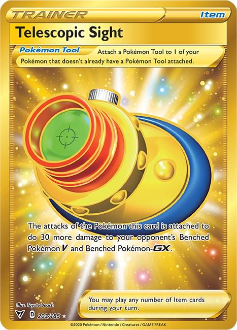 Telescopic Sight Golden - Vivid Voltage