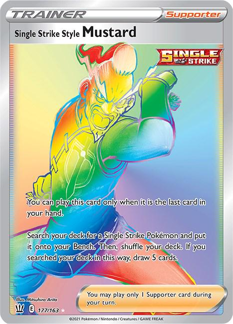 Single Strike Style Mustard - Battle Styles