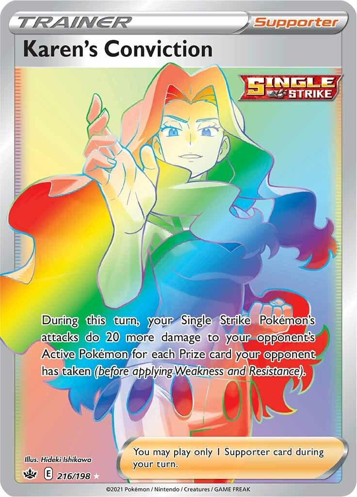 Karen's Conviction Rainbow - Chilling Reign