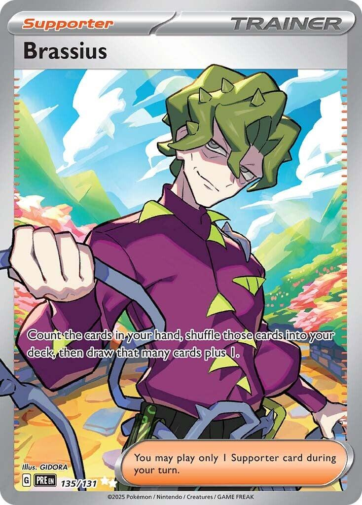 Brassius Full Art - Prismatic Evolutions