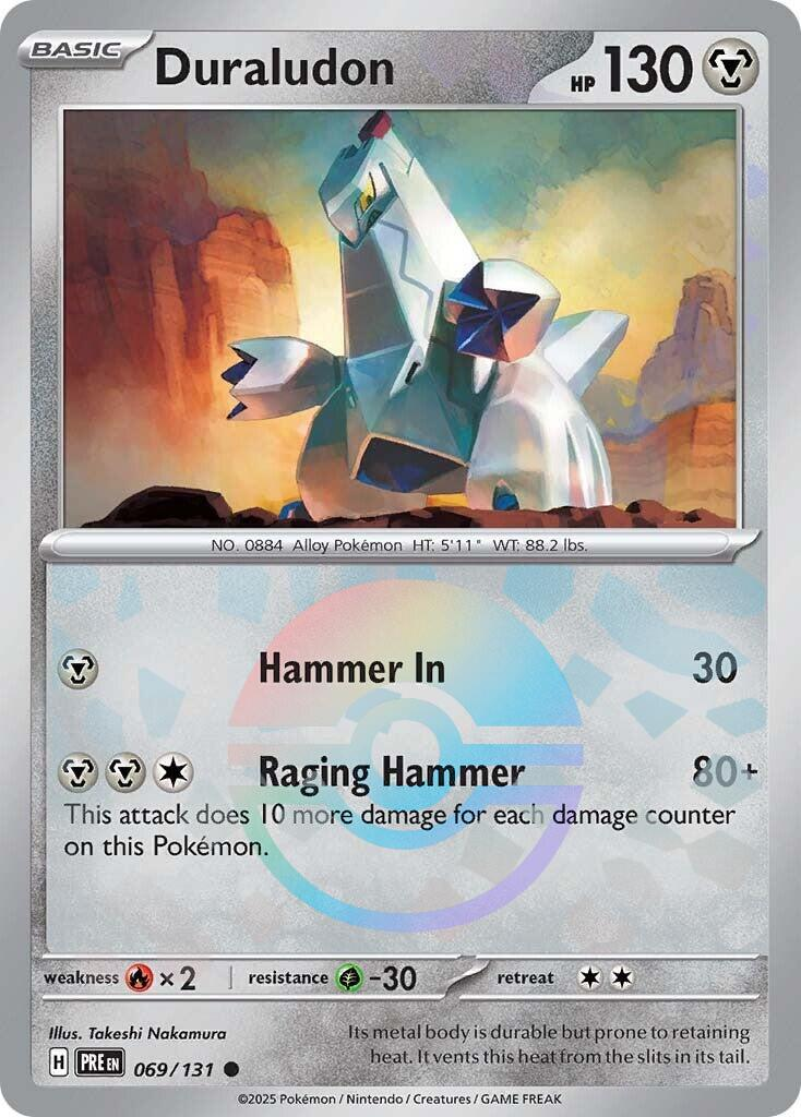 Duraludon Reverse Poke Ball - Prismatic Evolutions