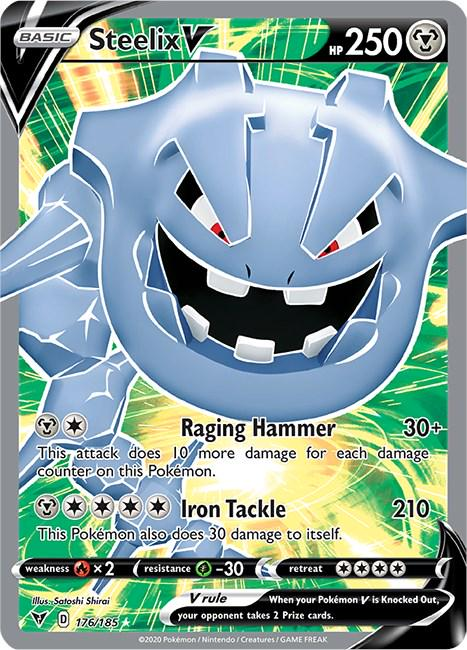 Steelix V Full Art - Vivid Voltage