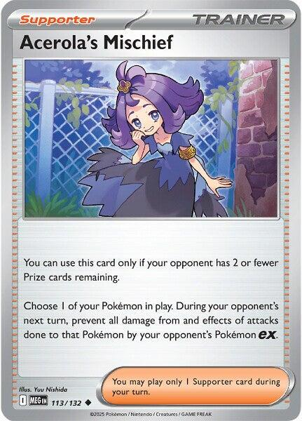 Acerola's Mischief - Mega Evolution