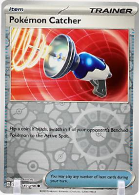 Pokemon Catcher Reverse Holografico - Scarlet & Violet Base Set