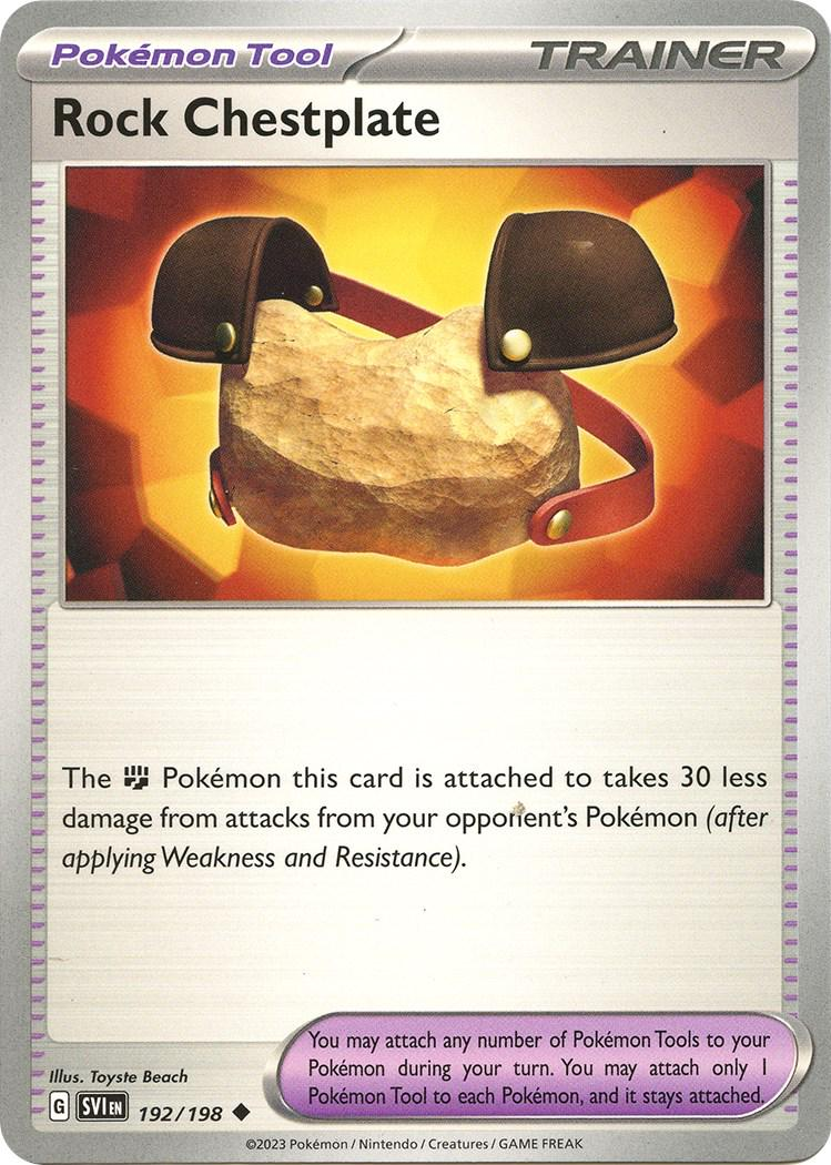 Rock Chestplate - Scarlet & Violet Base Set