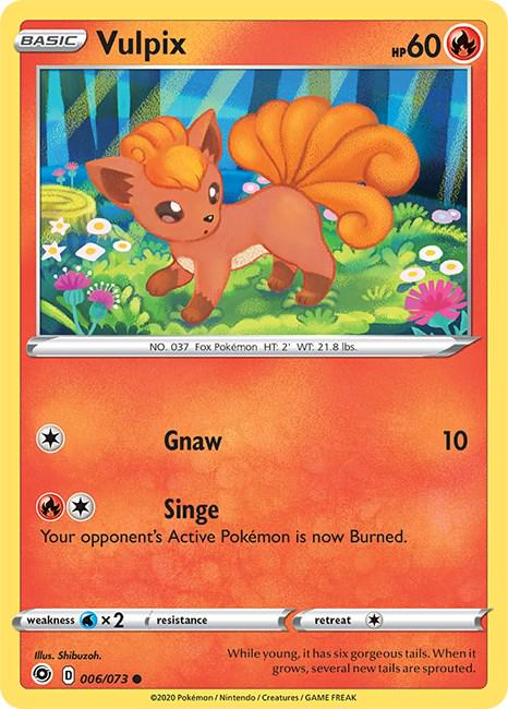 Vulpix - Champion's Path