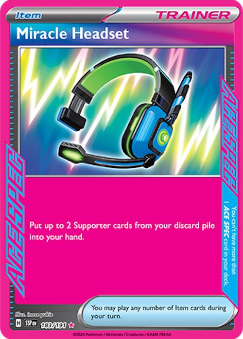 Miracle Headset Ace Spec - Surging Sparks