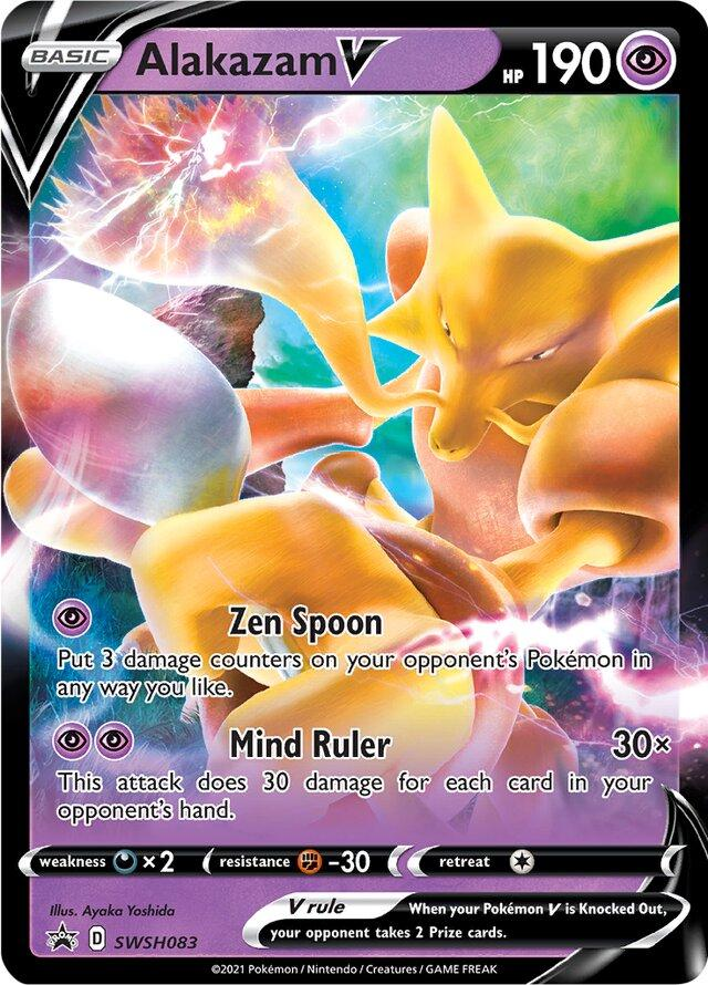 Alakazam V - Sword & Shield Promo
