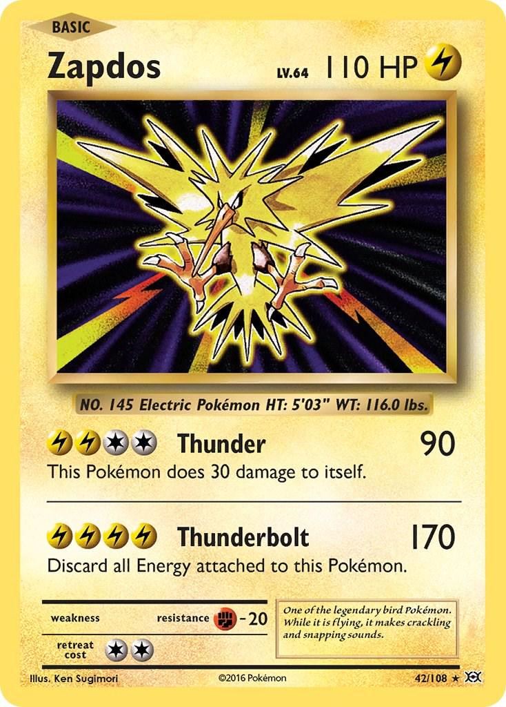 Zapdos Holografico (LP) - Evolutions