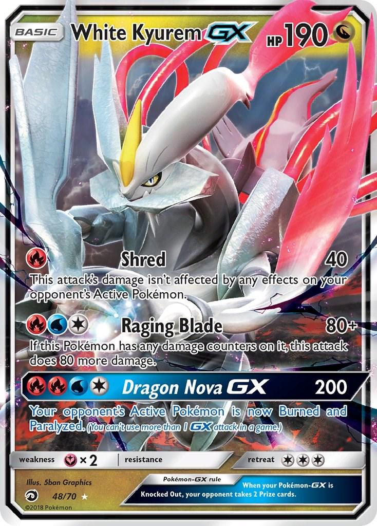 White Kyurem GX (MP) - Dragon Majesty