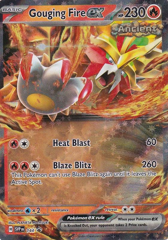 Gouging Fire EX - Scarlet & Violet Promo