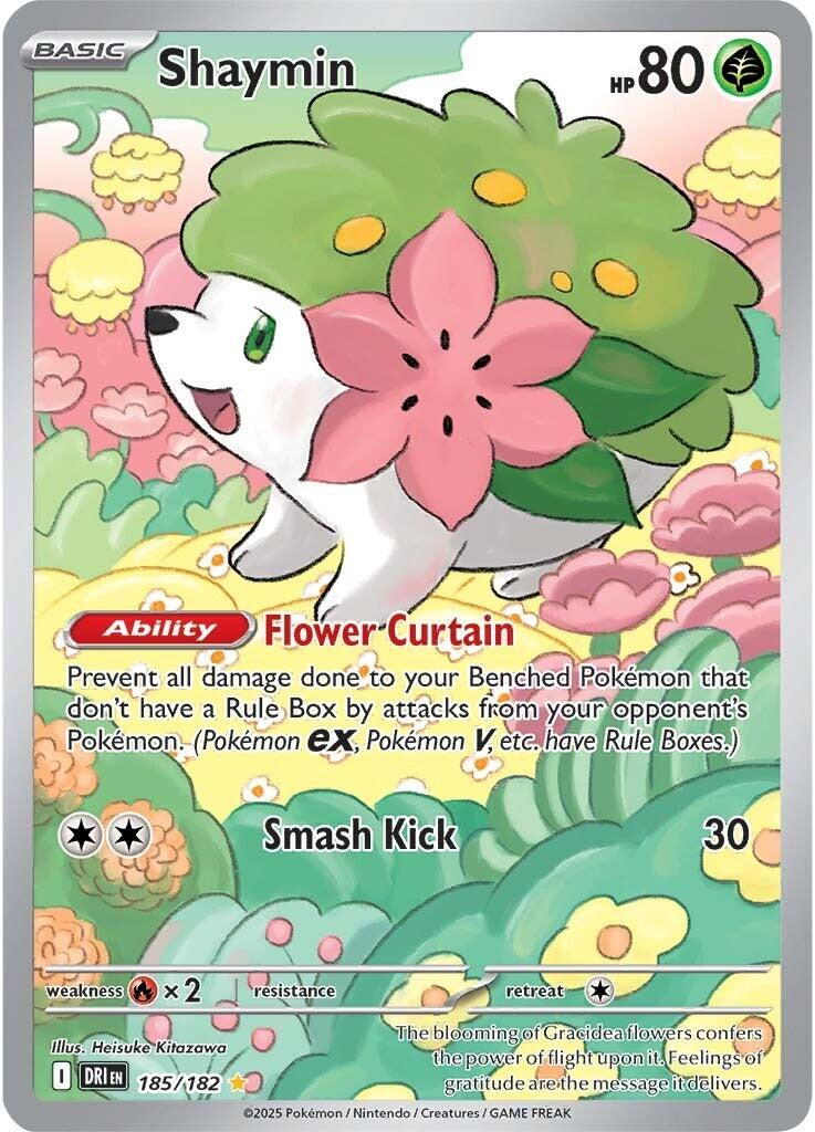 Shaymin Illustration - Destined Rivals