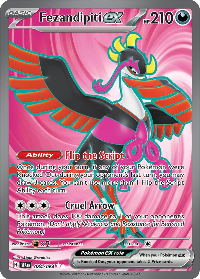 Fezandipiti EX Full Art - Shrouded Fable