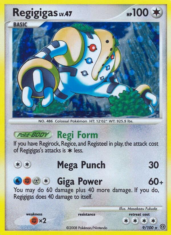 Regigigas Holografico (HP) - Stormfront