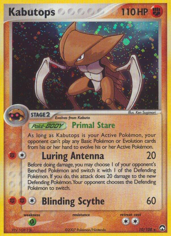 Kabutops Holografico (HP) - Power Keepers