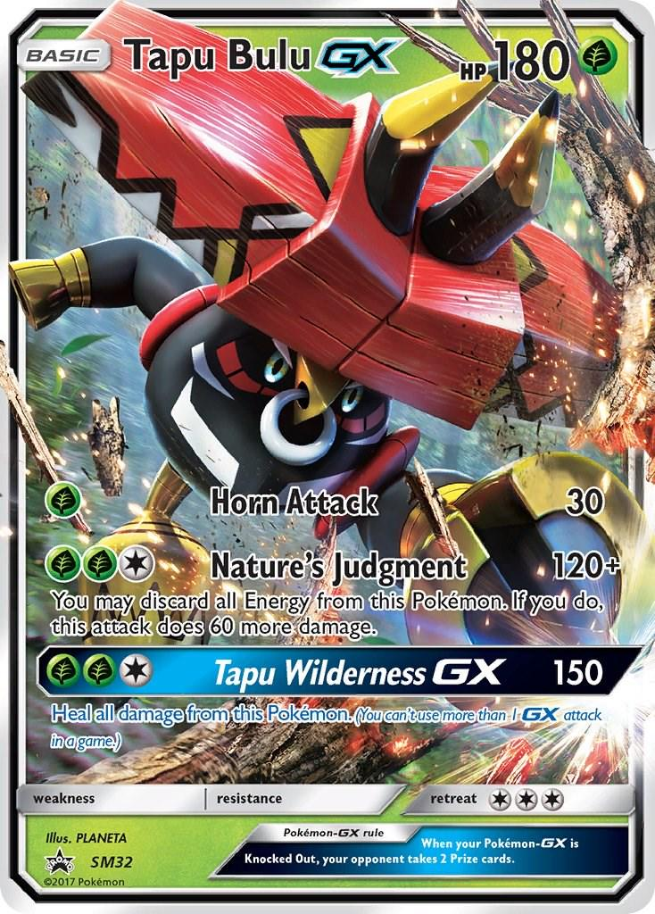 Tapu Bulu GX - Sun & Moon Promo