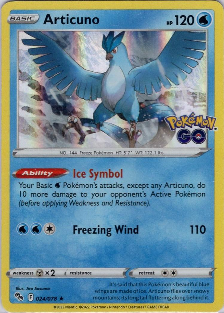 Articuno Holografico - Pokemon GO