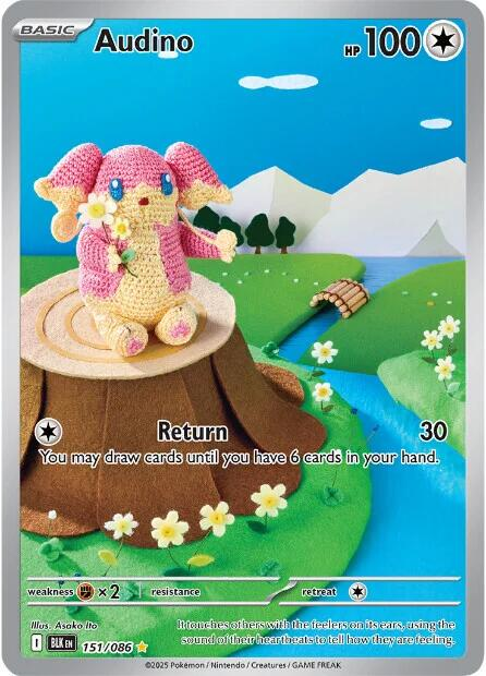 Audino Illustration - Black Bolt