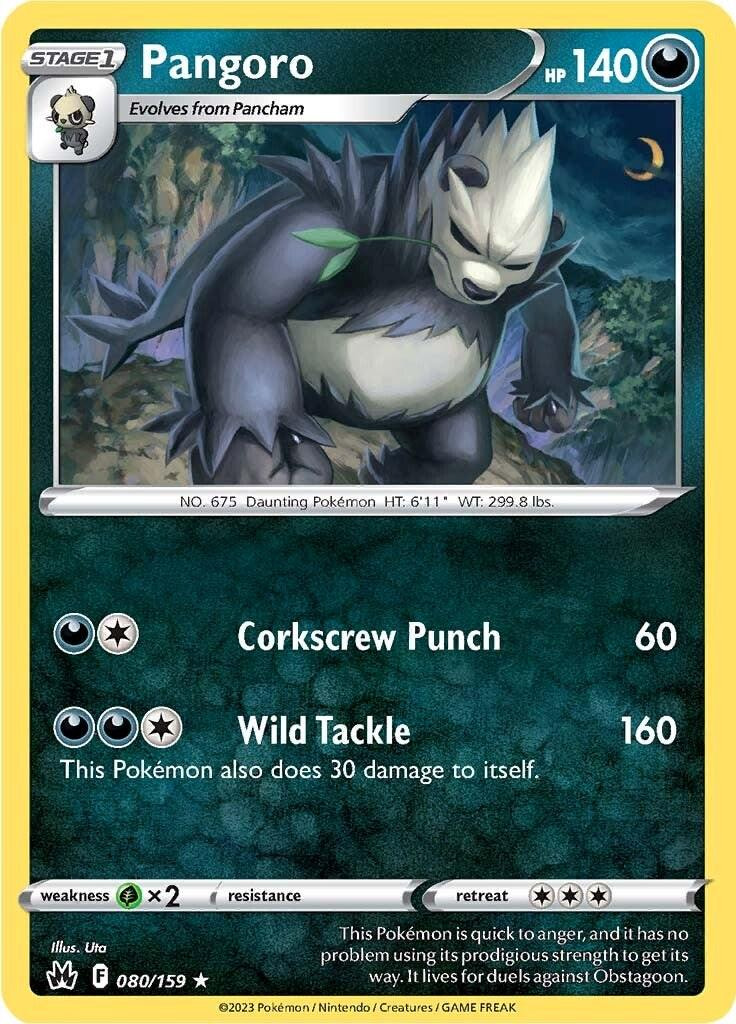 Pangoro - Crown Zenith