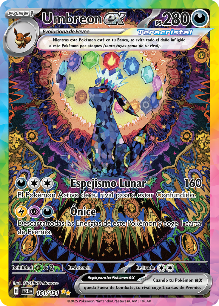 Umbreon EX Special Illustration - Evoluciones Prismaticas