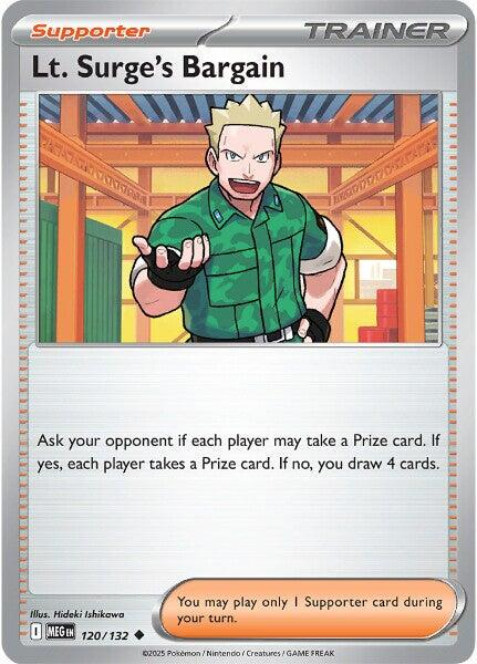 Lt. Surge's Bargain - Mega Evolution