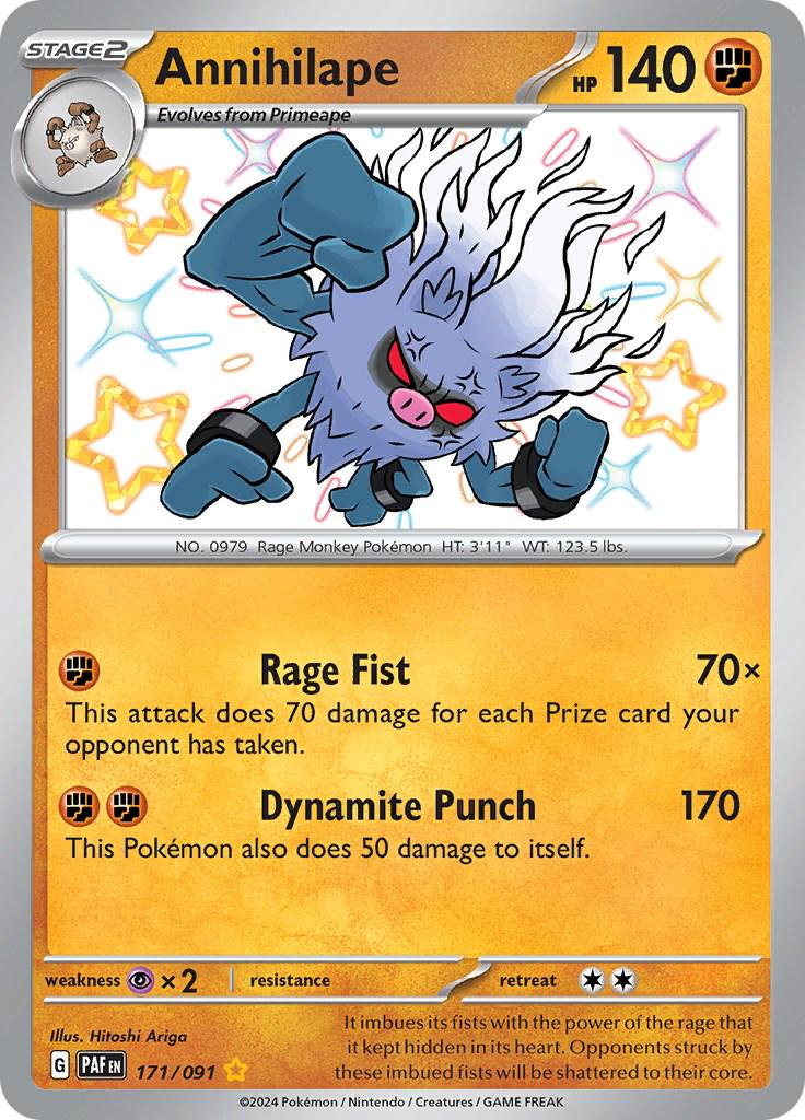 Annihilape Shiny - Paldean Fates