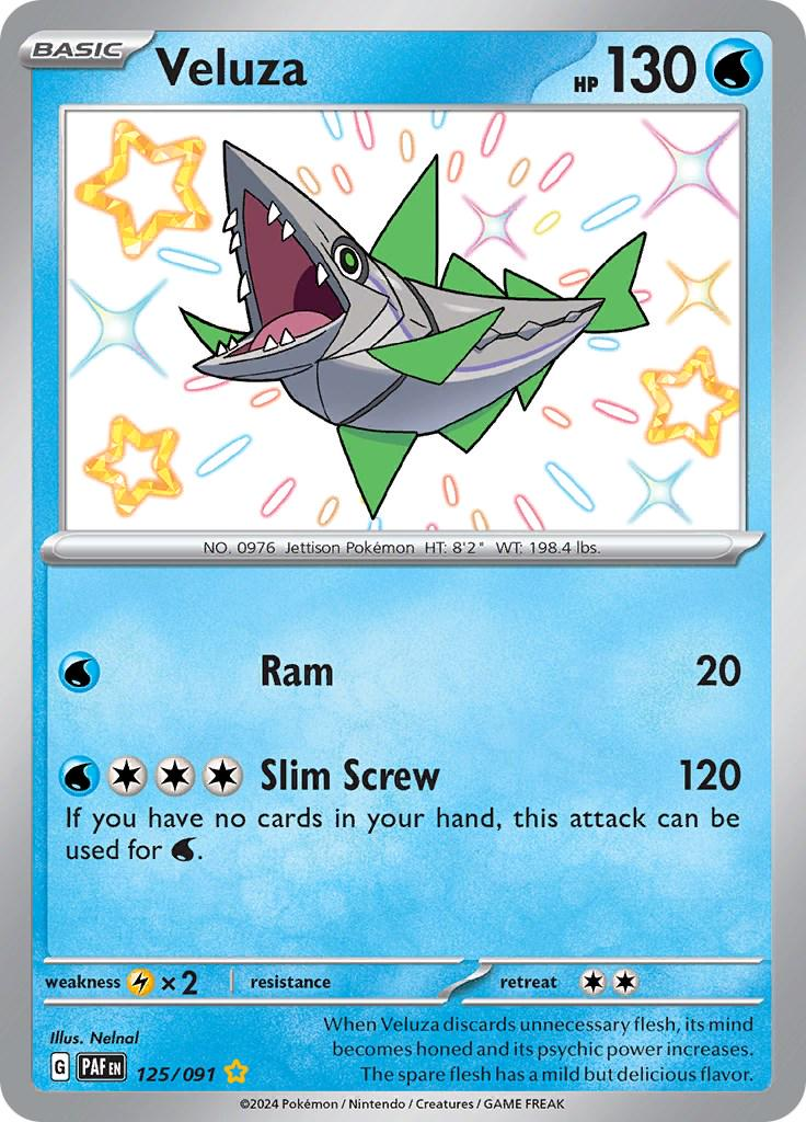 Veluza Shiny - Paldean Fates