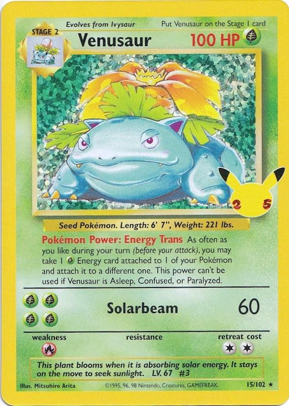 Venusaur Holografico - Celebrations