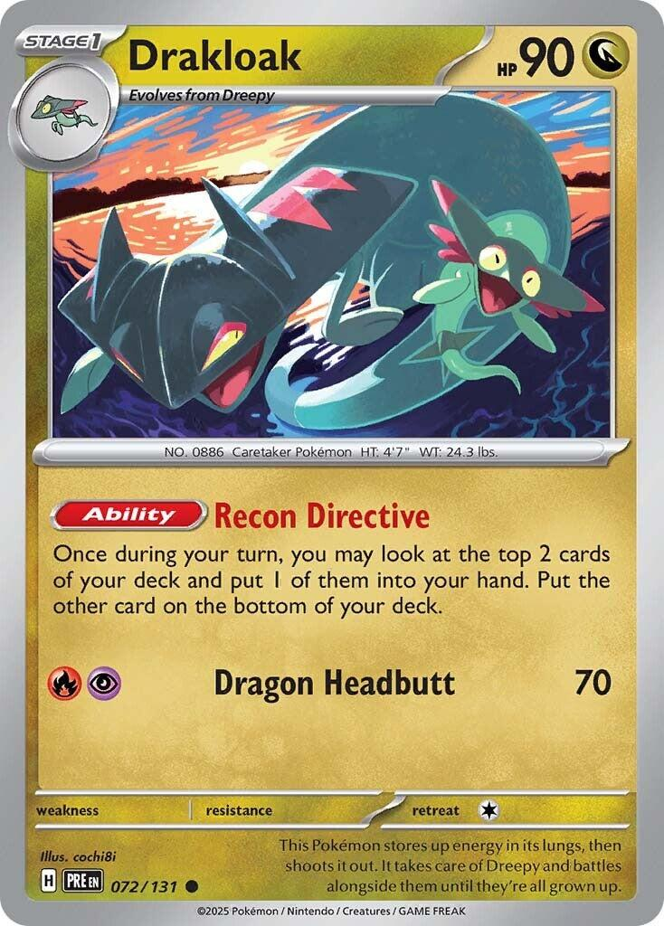 Drakloak - Prismatic Evolutions
