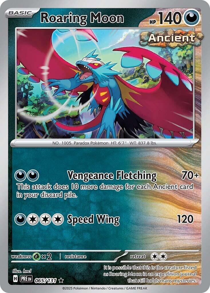 Roaring Moon Holografico - Prismatic Evolutions