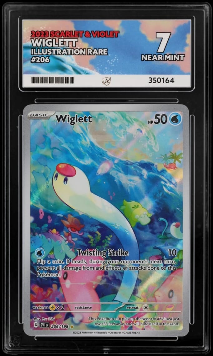 Wiglett Illustration Scarlet & Violet - ACE 7