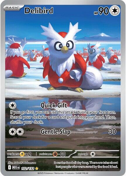 Delibird Illustration - Mega Evolution