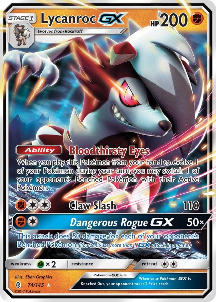 Lycanroc GX - Guardians Rising