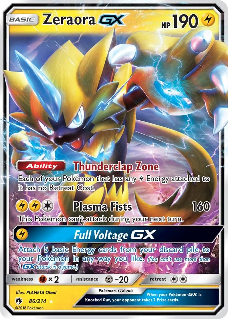 Zeraora GX - Lost Thunder