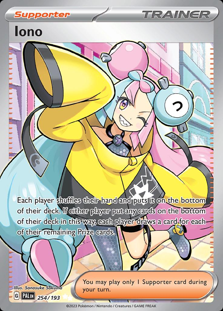 Iono Full Art - Paldea Evolved