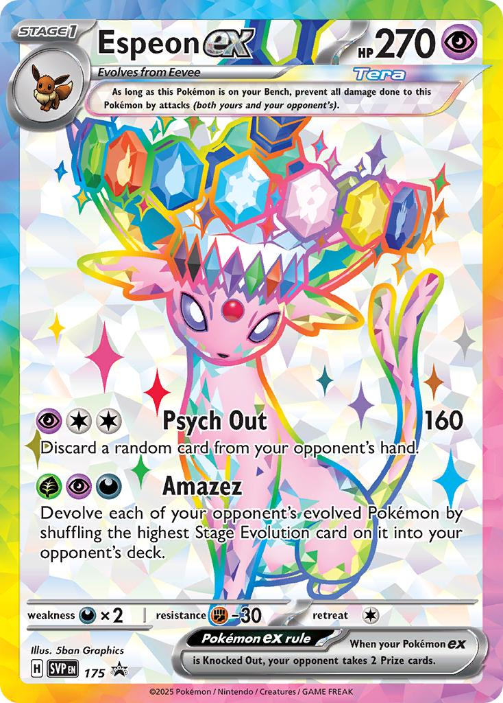 Espeon EX Full Art - Scarlet & Violet Promo
