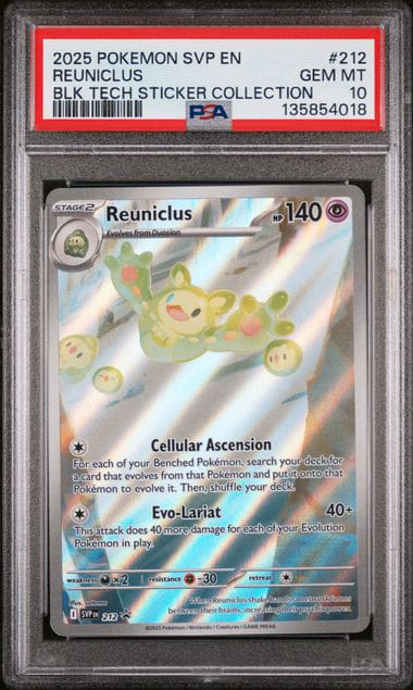Reuniclus Illustration Scarlet & Violet Promo - PSA 10