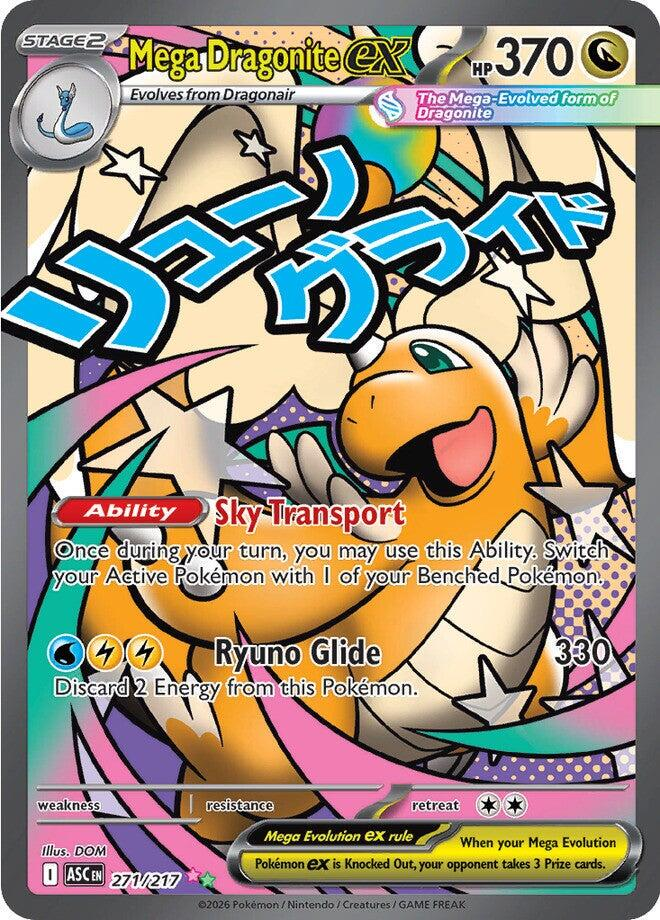 Mega Dragonite EX Mega Attack Rare - Ascended Heroes