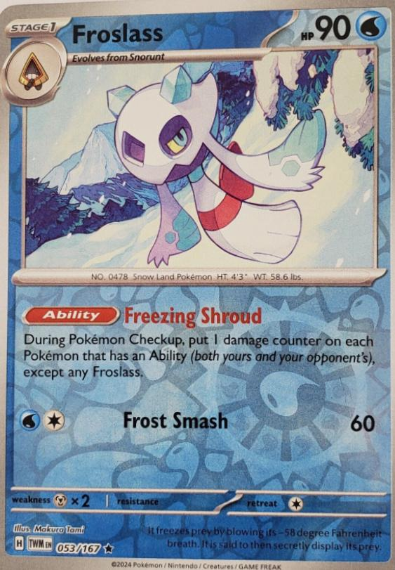 Froslass Reverse Holografico - Twilight Masquerade