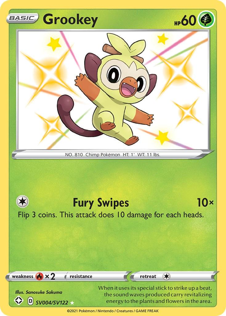 Grookey Shiny - Shining Fates