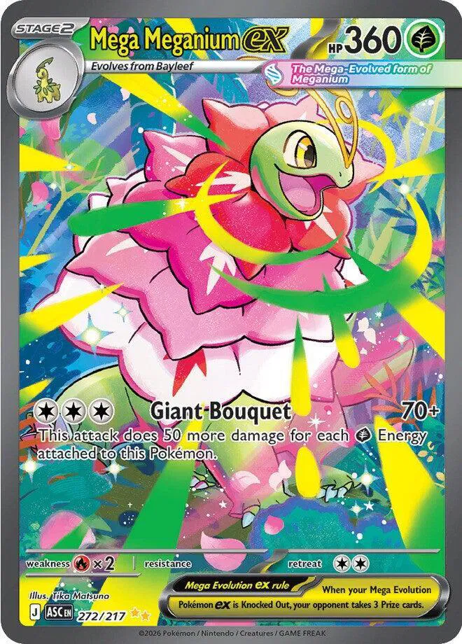 Mega Meganium EX Special Illustration - Ascended Heroes